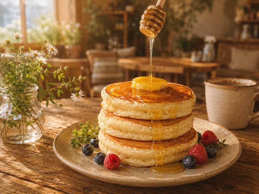 はちみつパンケーキ